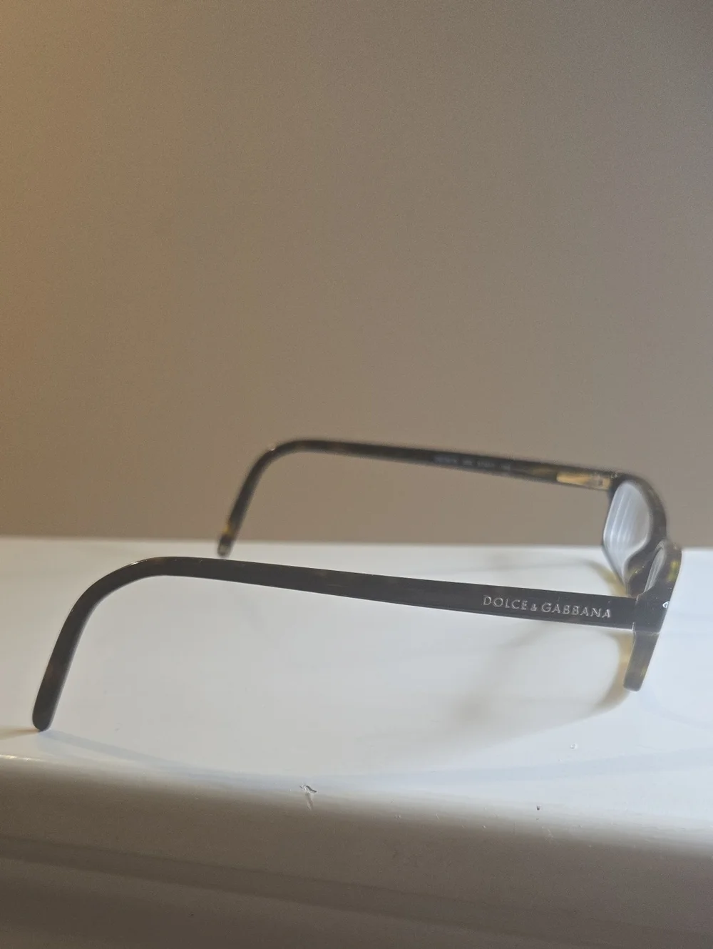 Dolce & Gabbana DG3015 Prescription Glasses Brown Tortoise Rectangular